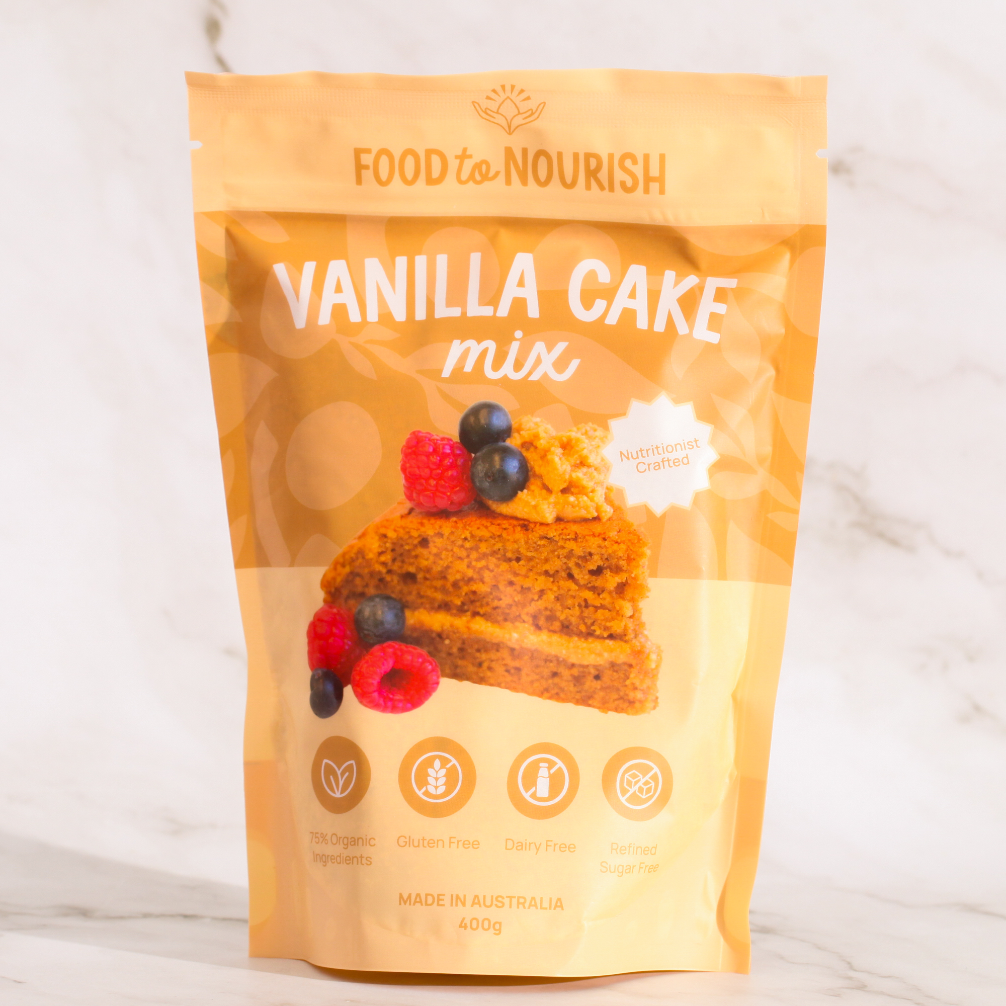 Vanilla Cake Mix - Food to Nourish